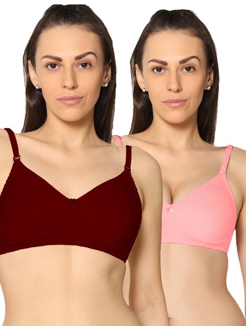 pack of 2 solid t-shirt bra - 20410718 - Very Small Image - 1