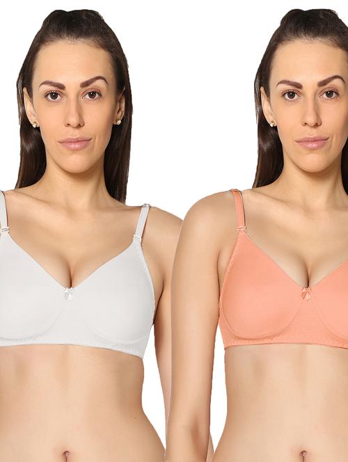 pack of 2 solid t-shirt bra - 20410745 - Very Small Image - 1