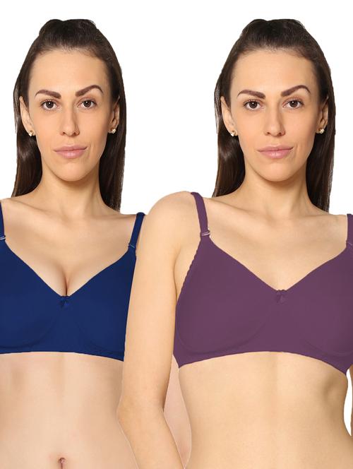 pack of 2 solid t-shirt bra - 20410787 - Very Small Image - 1
