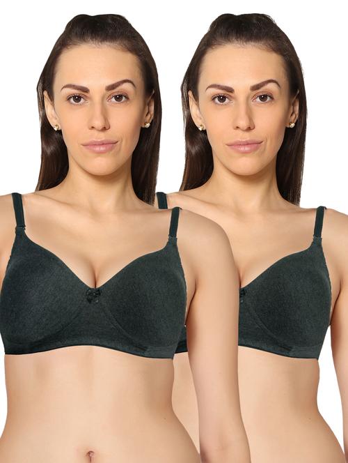 pack of 2 solid t-shirt bra - 20410818 - Very Small Image - 1