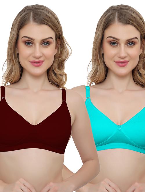 pack of 2 solid t-shirt bra - 20411258 - Very Small Image - 1