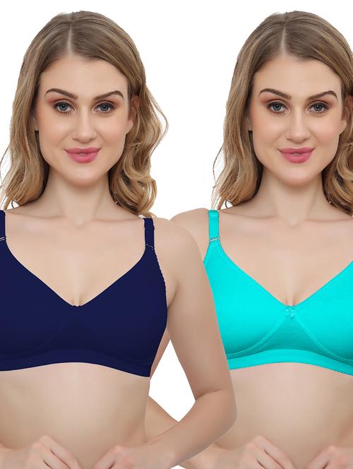 pack of 2 solid t-shirt bra - 20411264 - Very Small Image - 1