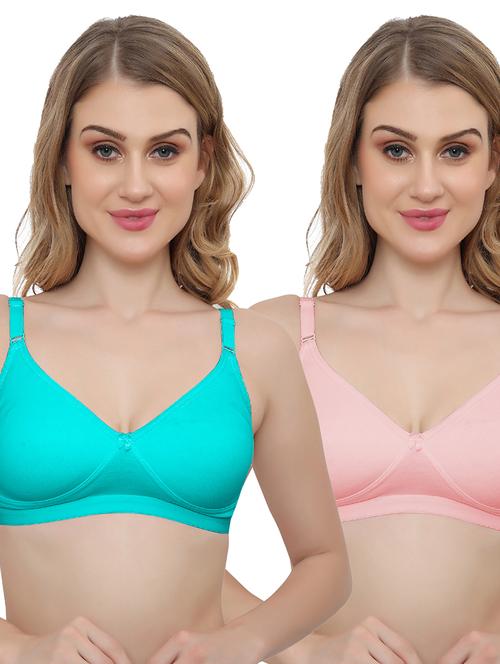pack of 2 solid t-shirt bra - 20411274 - Very Small Image - 1