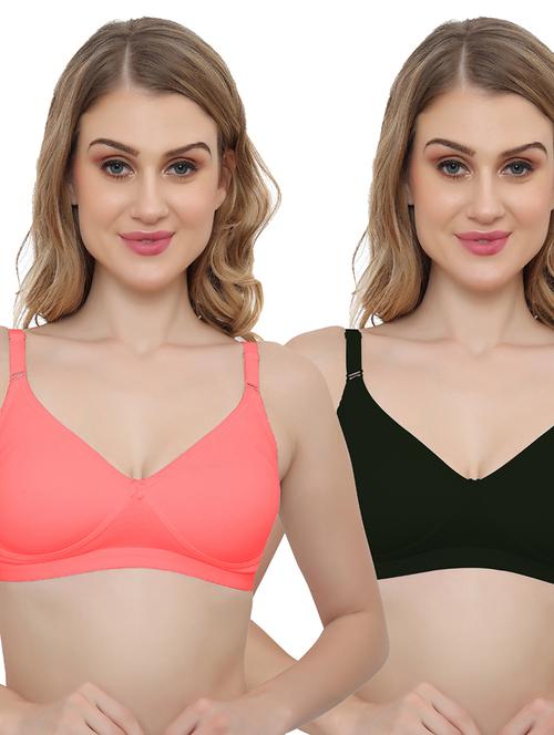pack of 2 solid t-shirt bra - 20411373 - Very Small Image - 1