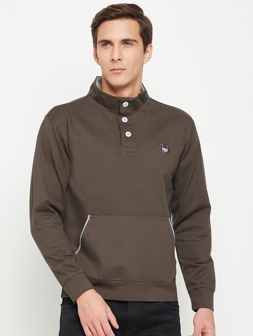 mens plain sweatshirt - 20412854 - Very Small Image - 1