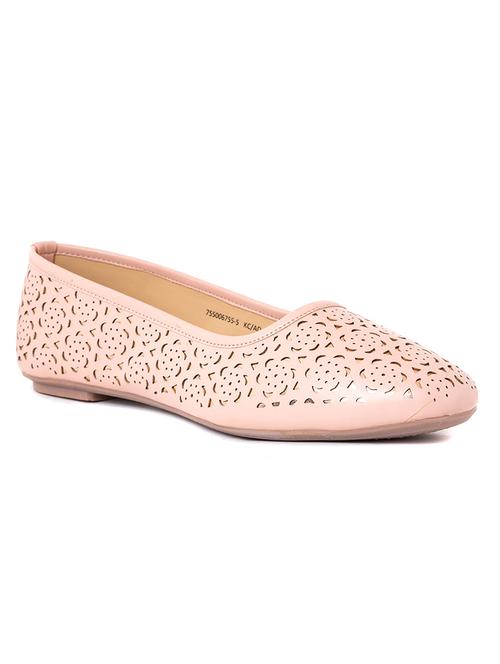 pink synthetic slip on ballerina - 20413812 - Very Small Image - 1