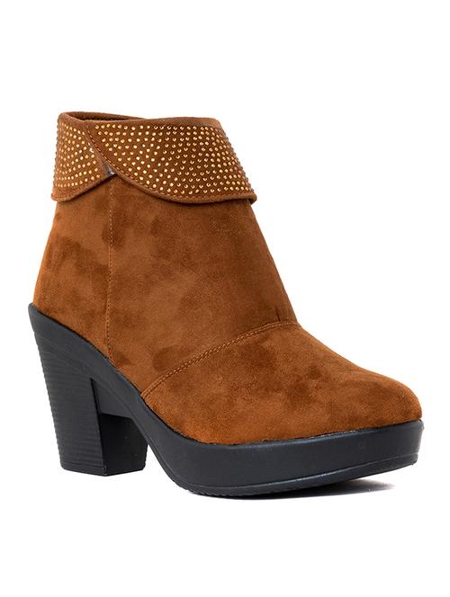 brown ankle lenght boot - 20413813 - Very Small Image - 1