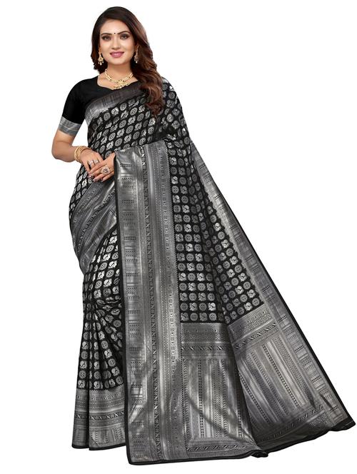 women zari work banarasi saree - 20415404 - Very Small Image - 1
