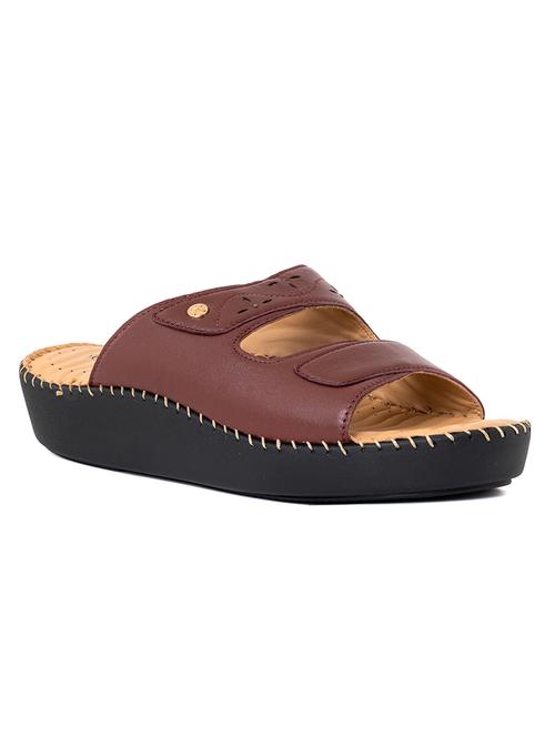 women colourblocked slip on sandal - 20415942 - Very Small Image - 1