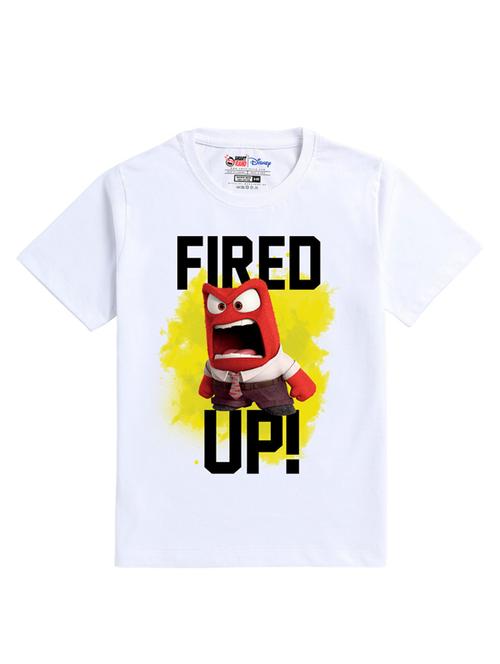 boys round neck graphic print t-shirt - 20417997 - Very Small Image - 1