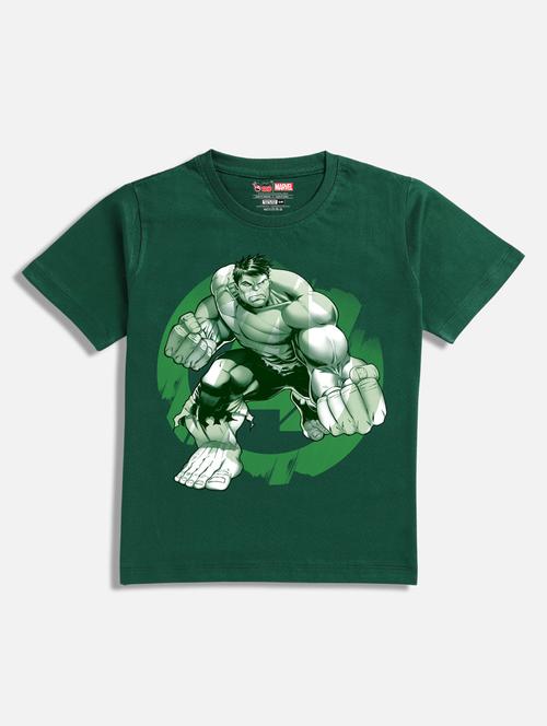 boys round neck graphic print t-shirt - 20418013 - Very Small Image - 1