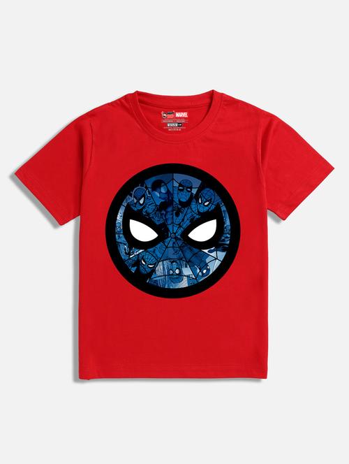 boys round neck graphic print t-shirt - 20418021 - Very Small Image - 1