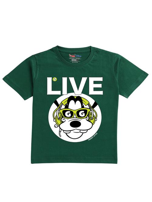 boys round neck graphic print t-shirt - 20418058 - Very Small Image - 1