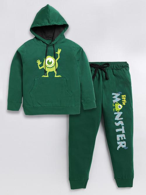 boys graphic printed full length twin sets - 20418432 - Very Small Image - 1