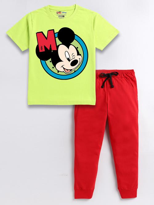 boys graphic printed full length twin sets - 20418517 - Very Small Image - 1