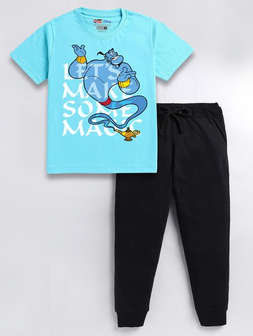 boys graphic printed full length twin sets - 20418526 - Very Small Image - 1