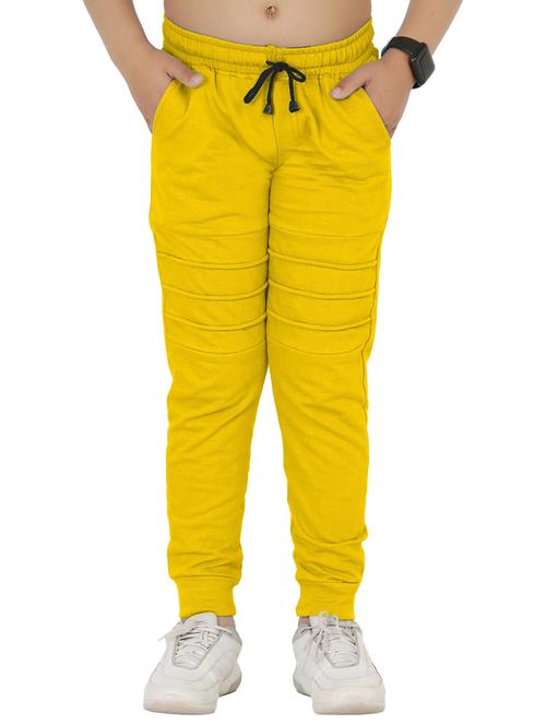boys mid rise solid track pant - 20418625 - Very Small Image - 1
