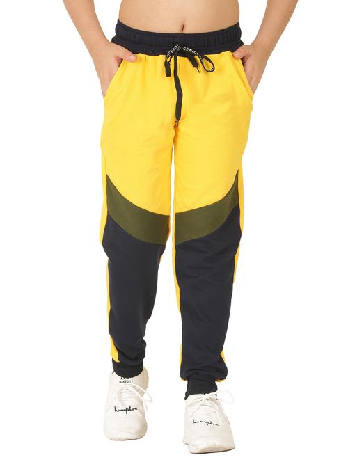 boys mid rise color block track pant - 20418638 - Very Small Image - 1