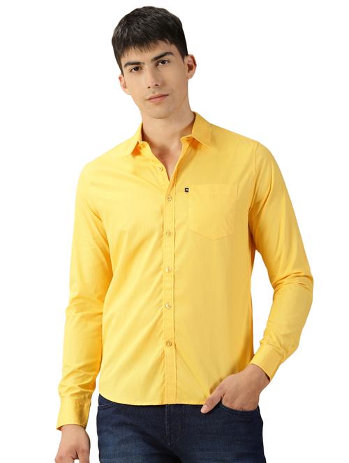 men solid cotton casual shirt - 20419914 - Very Small Image - 1