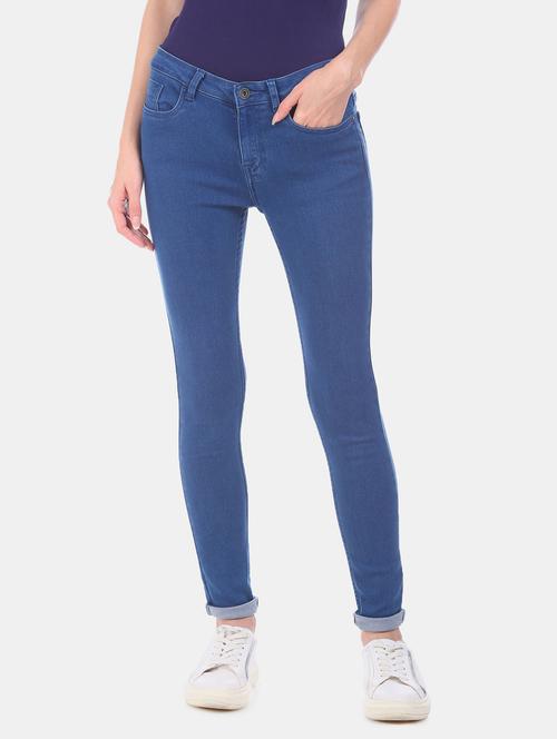 women's plain slim fit jeans - 20419950 - Very Small Image - 1