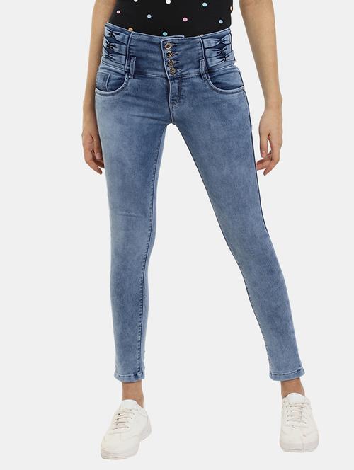 women's plain skinny fit jeans - 20420805 - Very Small Image - 1