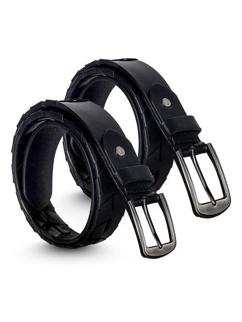 pack of 2 leather belt - 20422183 - Very Small Image - 1