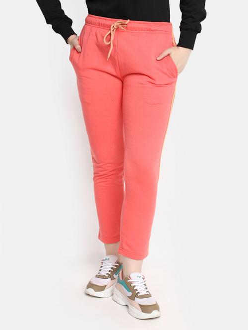 women orange cotton yoga pants - 20422795 - Very Small Image - 1