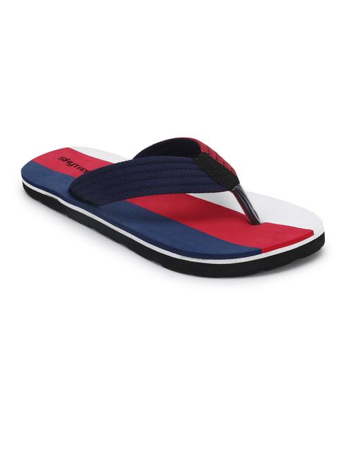 men color block toe separator slipper - 20424007 - Very Small Image - 1