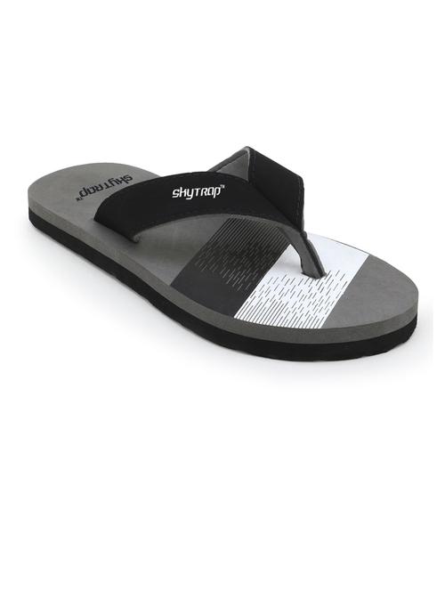 men color block grey slipper - 20424017 - Very Small Image - 1