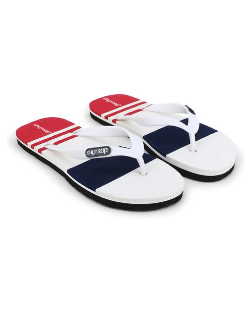 men color block toe separator slipper - 20424037 - Very Small Image - 1