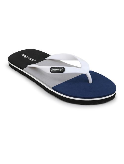 men color block toe separator slipper - 20424065 - Very Small Image - 1