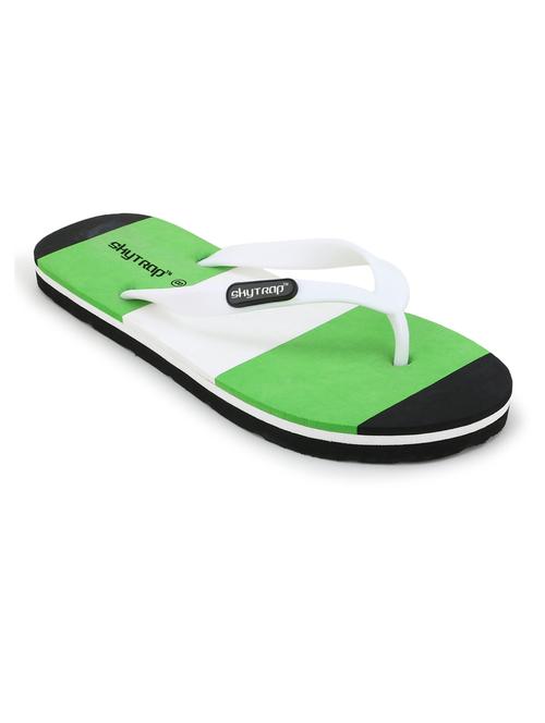 men color block toe separator slipper - 20424079 - Very Small Image - 1