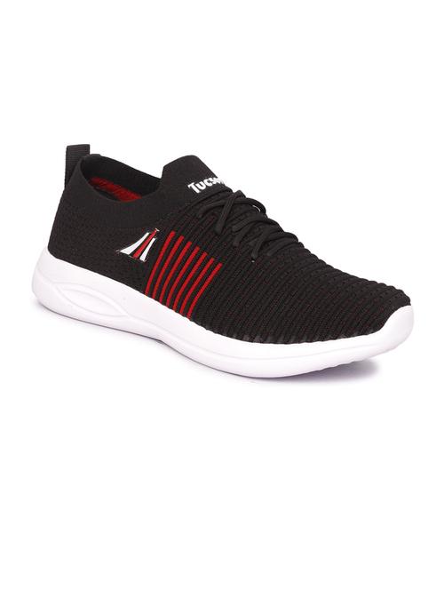 men self designed black lace up sneaker - 20425137 - Very Small Image - 1