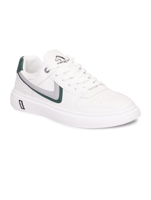 men color block white lace up sneaker - 20425171 - Very Small Image - 1