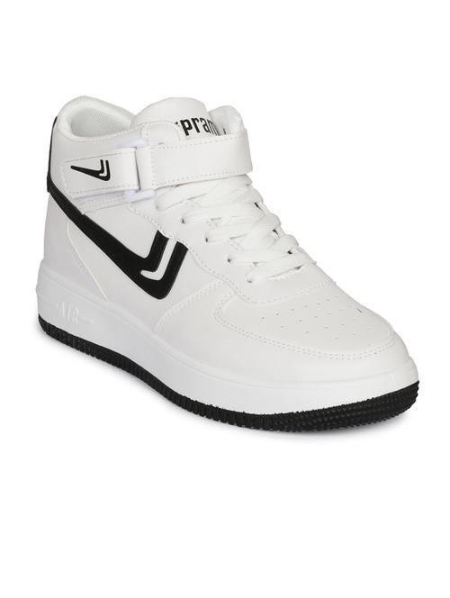 men color block white lace up sneaker - 20425331 - Very Small Image - 1