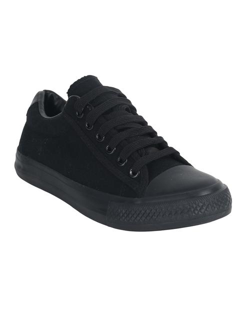 women's black lace-up sneaker - 20425625 - Very Small Image - 1