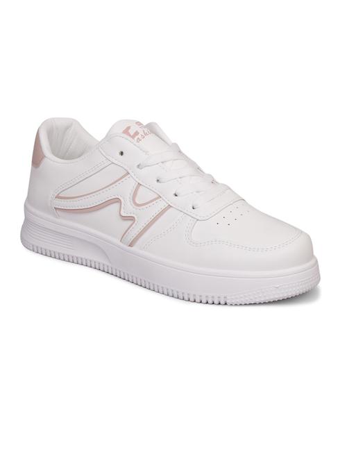 women's white lace-up sneaker - 20425628 - Very Small Image - 1