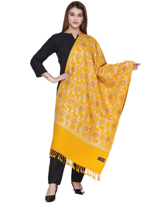 manbhav self design acrylic jamavar shawl - 20426376 - Very Small Image - 1