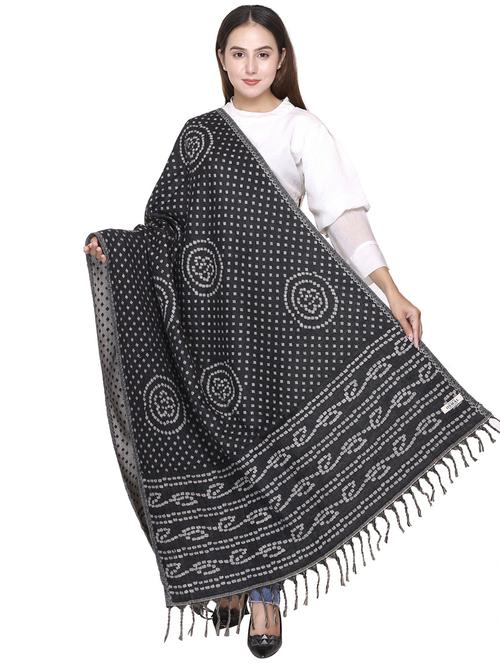 manbhav self design wool jamavar shawl - 20426392 - Very Small Image - 1
