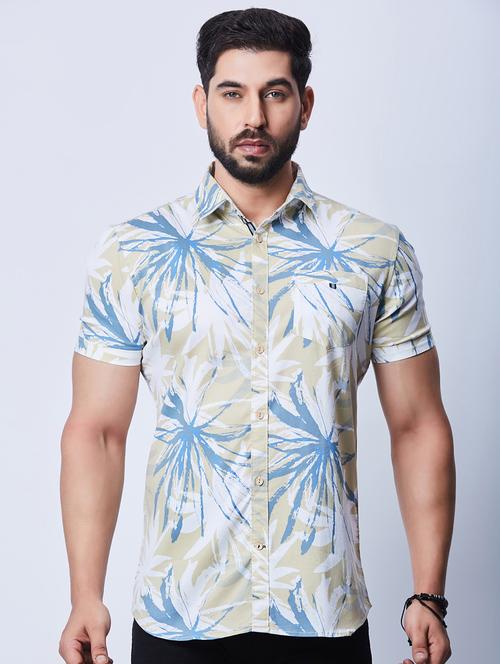 men cotton short sleeve casual shirt - 20427110 - Very Small Image - 1