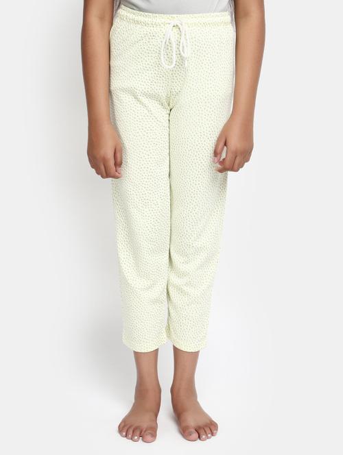 yellow cotton casual trouser - 20428541 - Very Small Image - 1