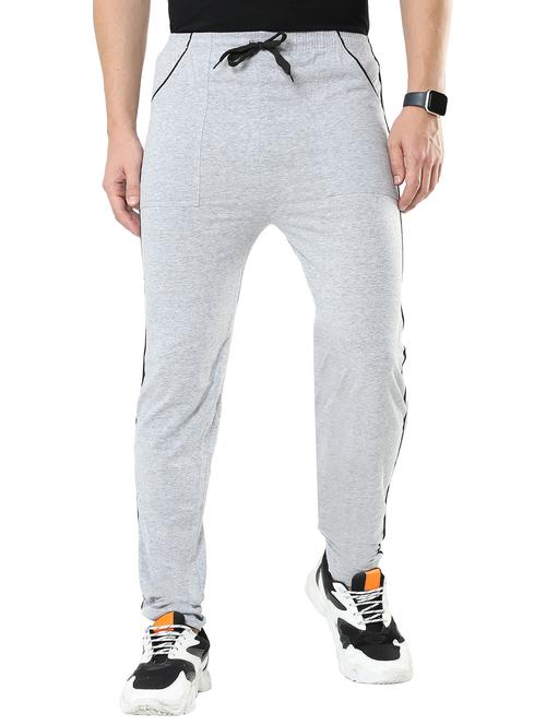men cotton full length track pant - 20430988 - Very Small Image - 1