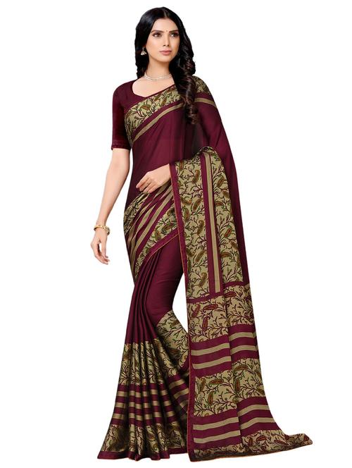 paisley printed saree - 20433561 - Very Small Image - 1