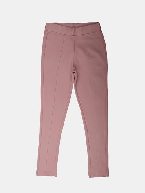 girls solid cotton jegging - 20435742 - Very Small Image - 1
