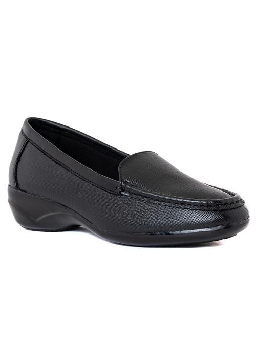 women's black slip on loafer - 20436113 - Very Small Image - 1