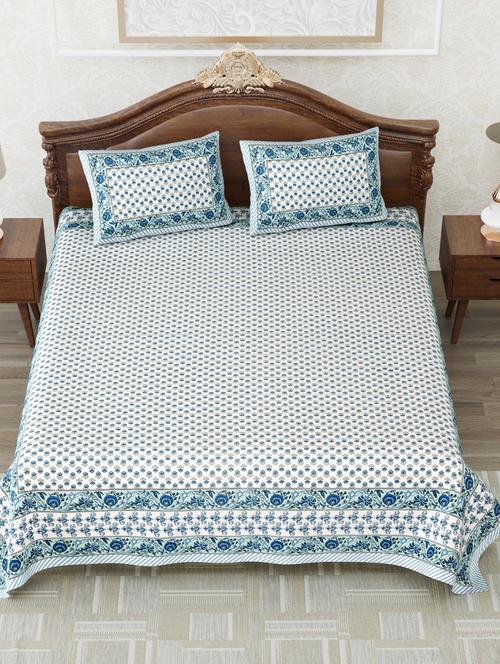 quilt n razai printed bedsheet set - 20443886 - Very Small Image - 1