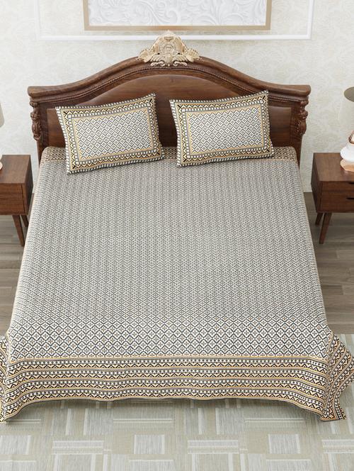 quilt n razai printed bedsheet set - 20443891 - Very Small Image - 1