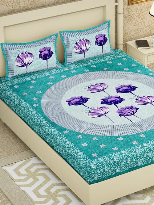 quilt n razai printed bedsheet set - 20443898 - Very Small Image - 1