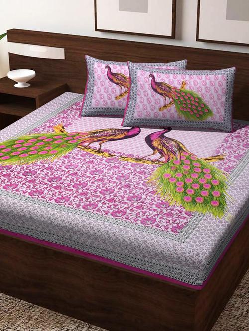 quilt n razai printed bedsheet set - 20443909 - Very Small Image - 1