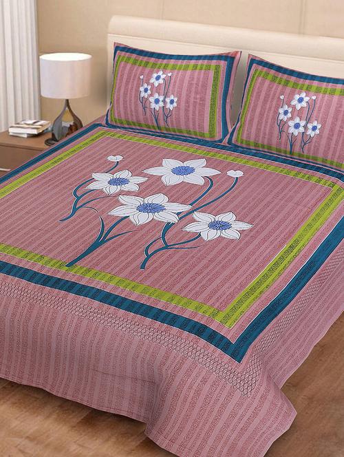 quilt n razai printed bedsheet set - 20443911 - Very Small Image - 1